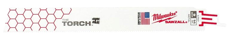 A Milwaukee Sawzall blade, 
