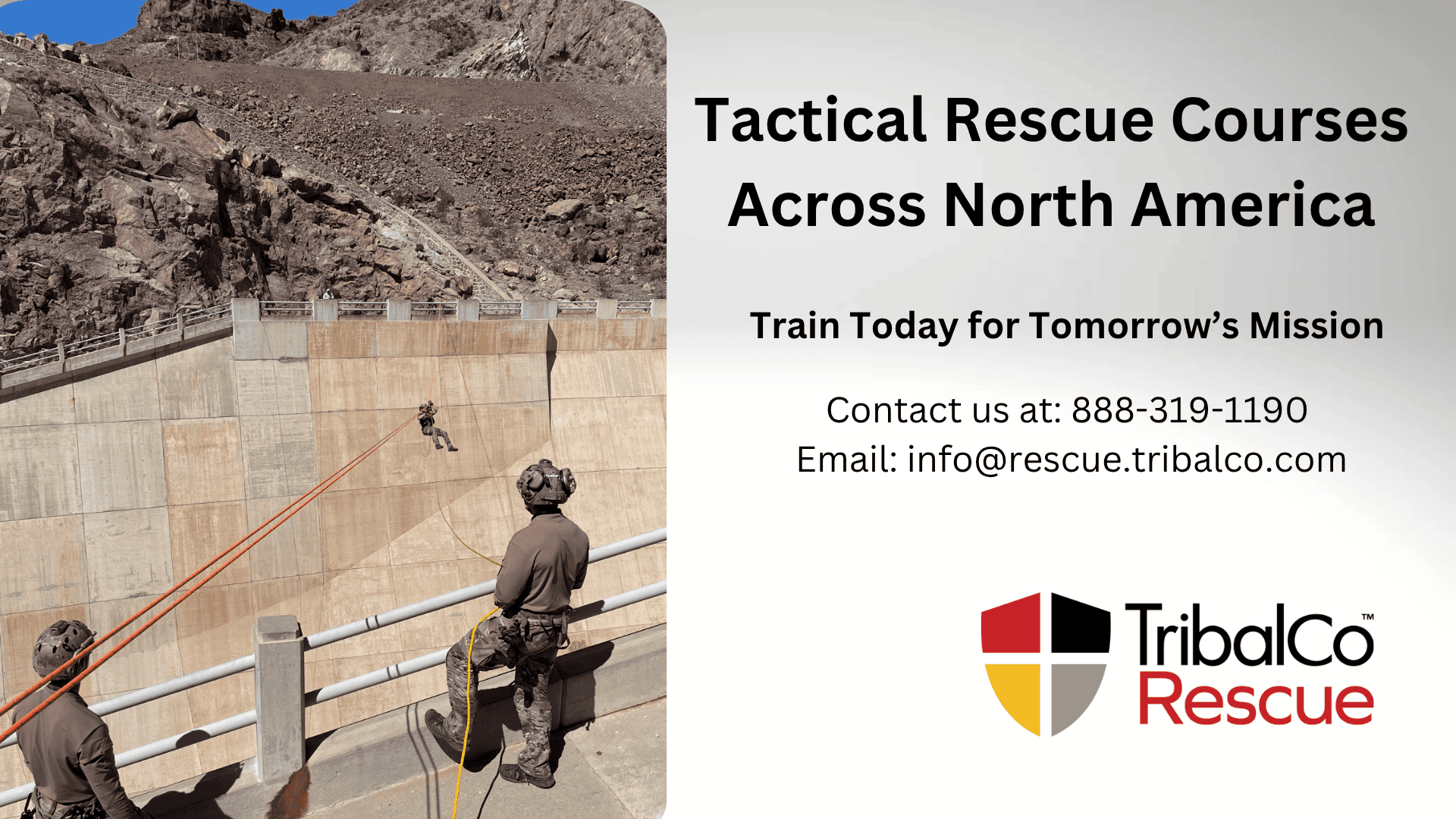 Tribalco Ropes Rise Kit Train Today for Tomorrow’s Mission: Tactical Rescue Courses Across ...